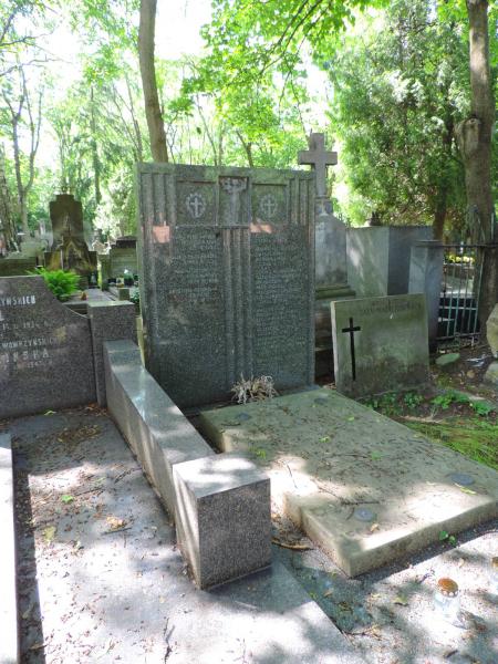 The grave of Jan Goliński - Warsaw