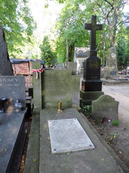 The grave of Joanna Rostocka - Warsaw