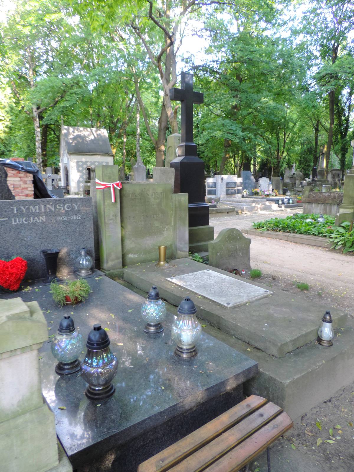 The grave of Joanna Rostocka - Warsaw