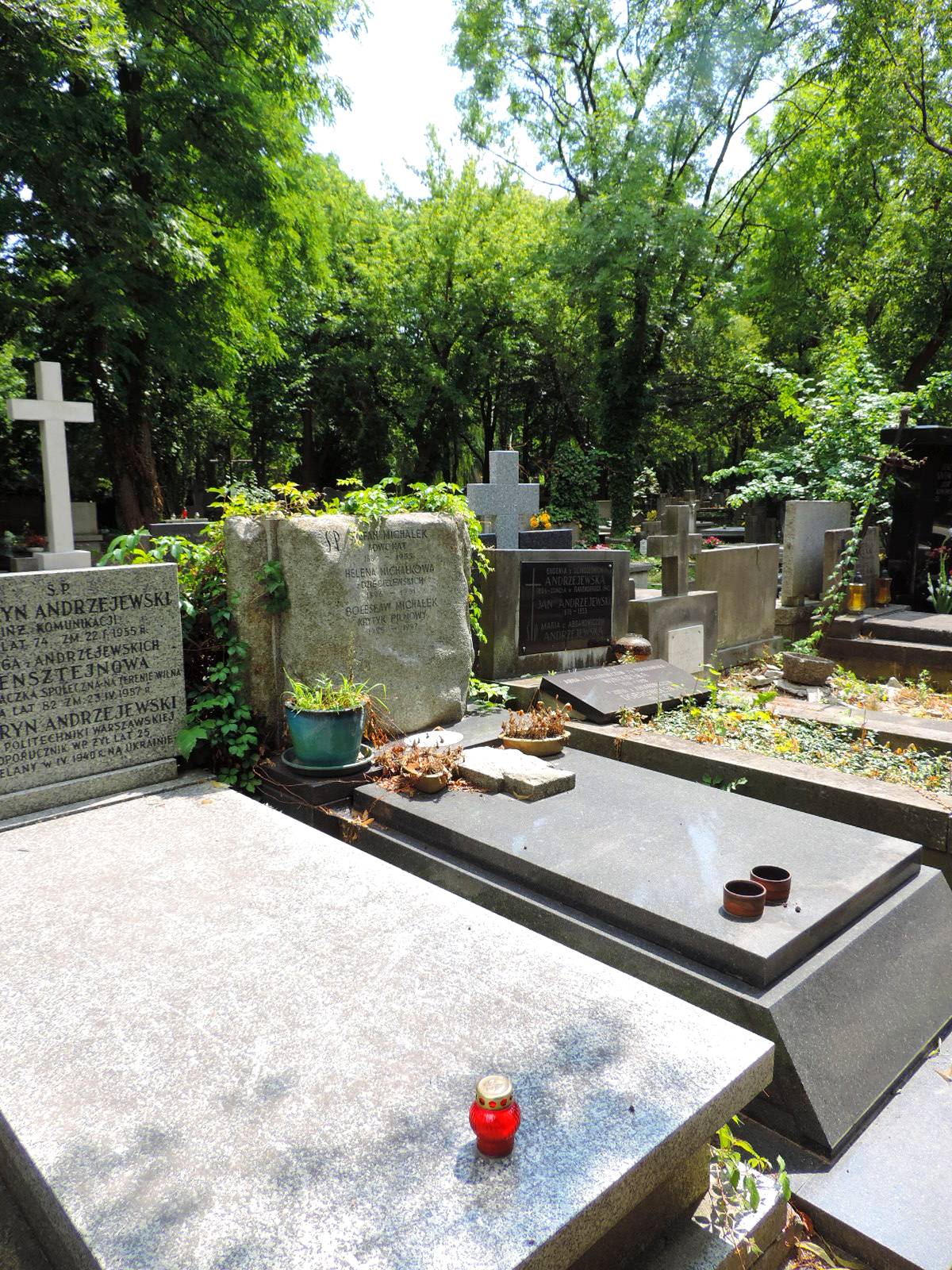 The grave of Bolesław Michałek - Warsaw