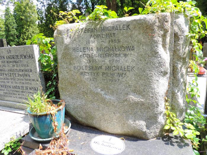 The grave of Bolesław Michałek - Warsaw