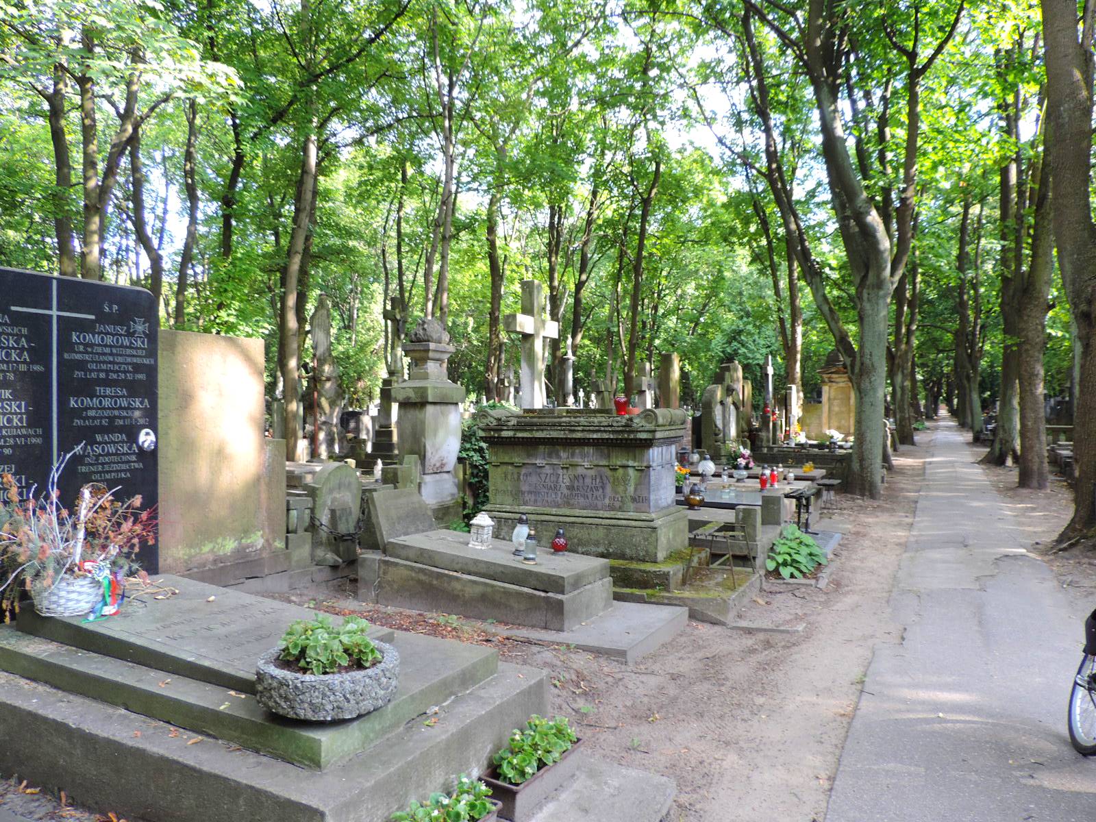 The grave of Karol Hanusz - Warsaw