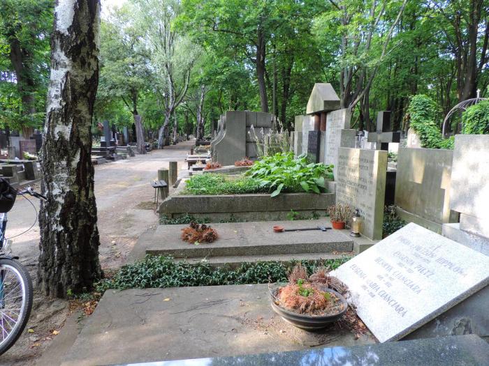 The grave of Andrzej Kiciński - Warsaw