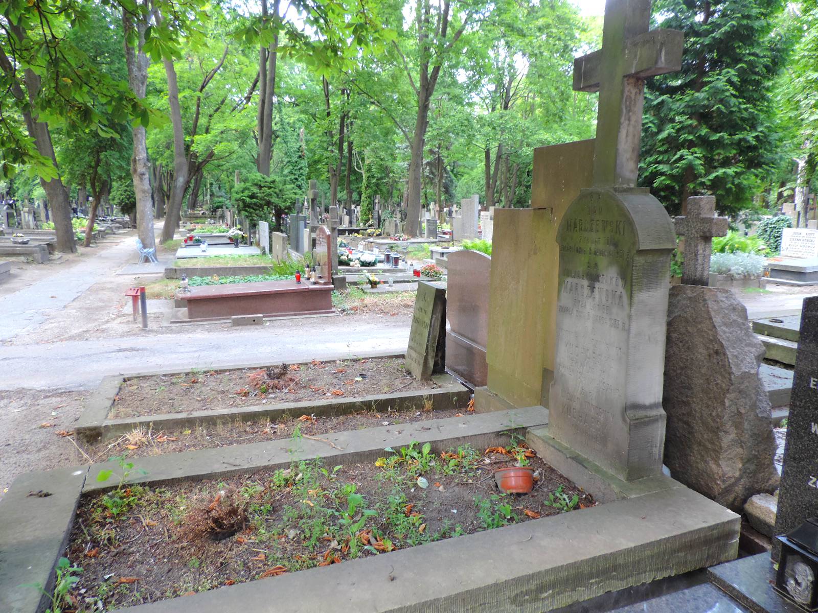 The grave of Jan Marczewski - Warsaw