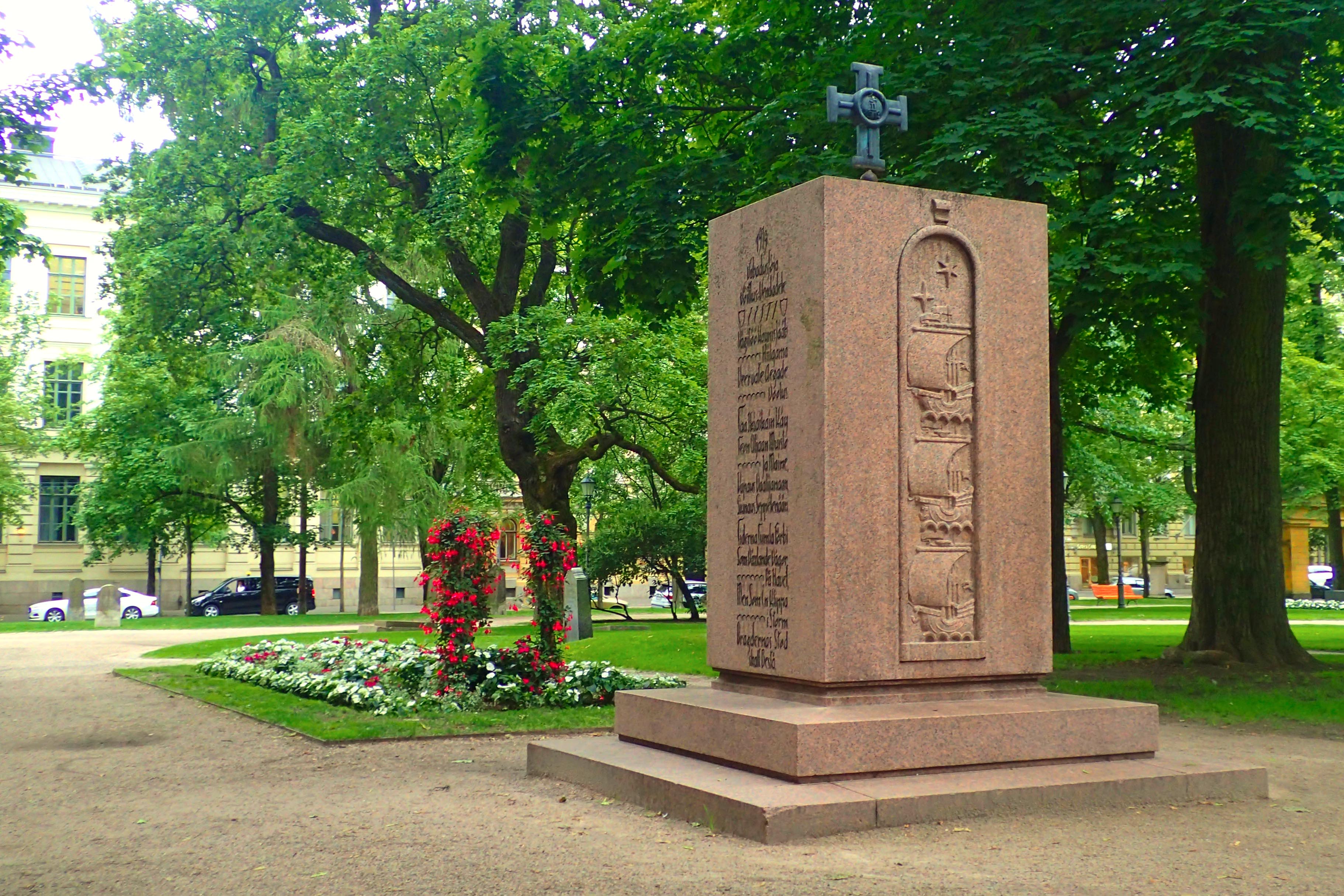 Memorial for the Finnish Volunteers in the Estonian War of Independence ...