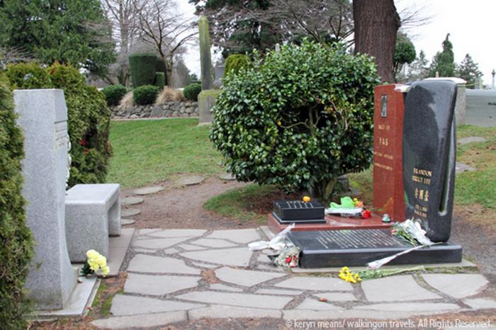 Bruce Lee and Brandon Lee Grave Site - Seattle, Washington