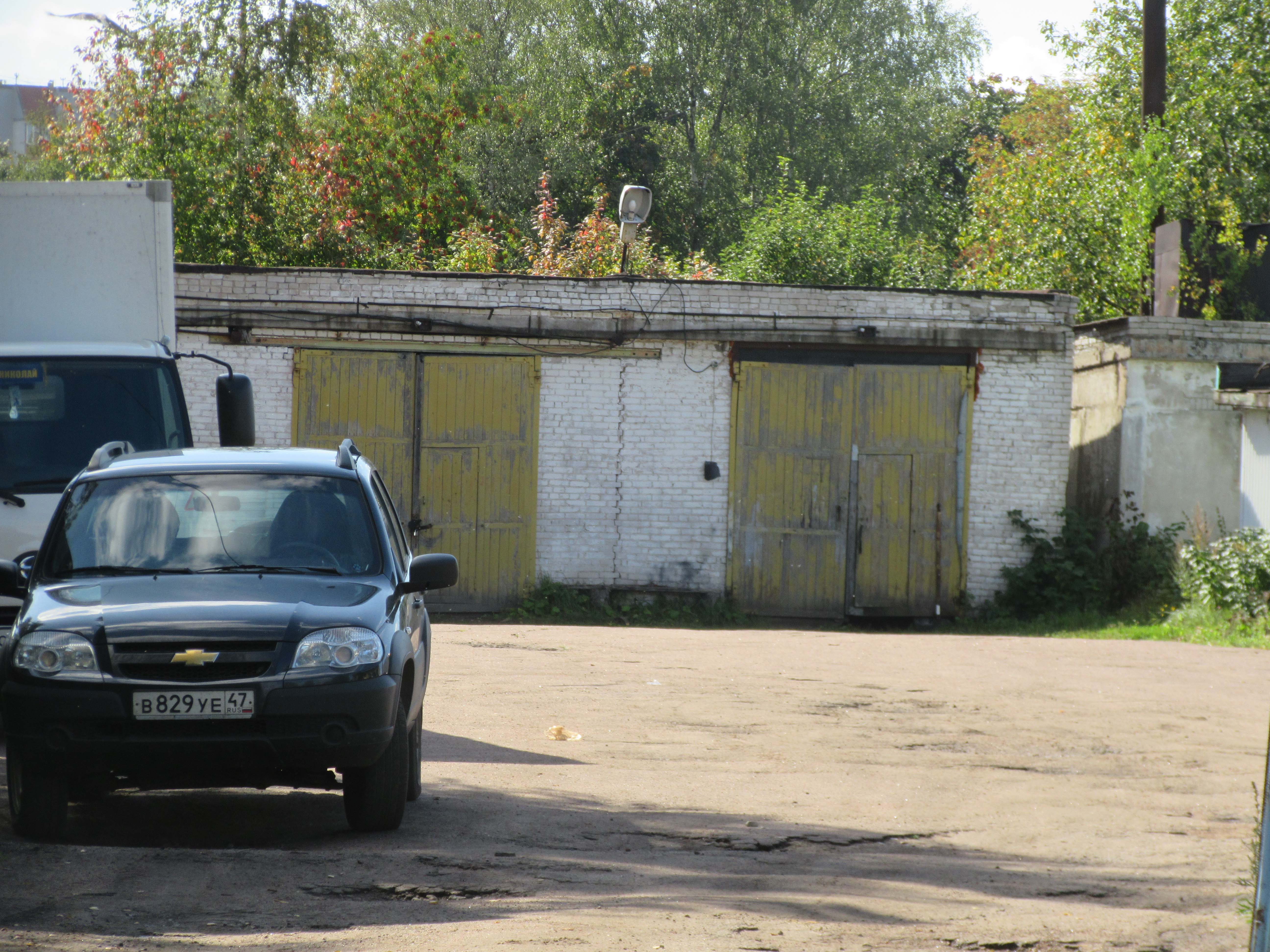 Фото Гараж В Поле