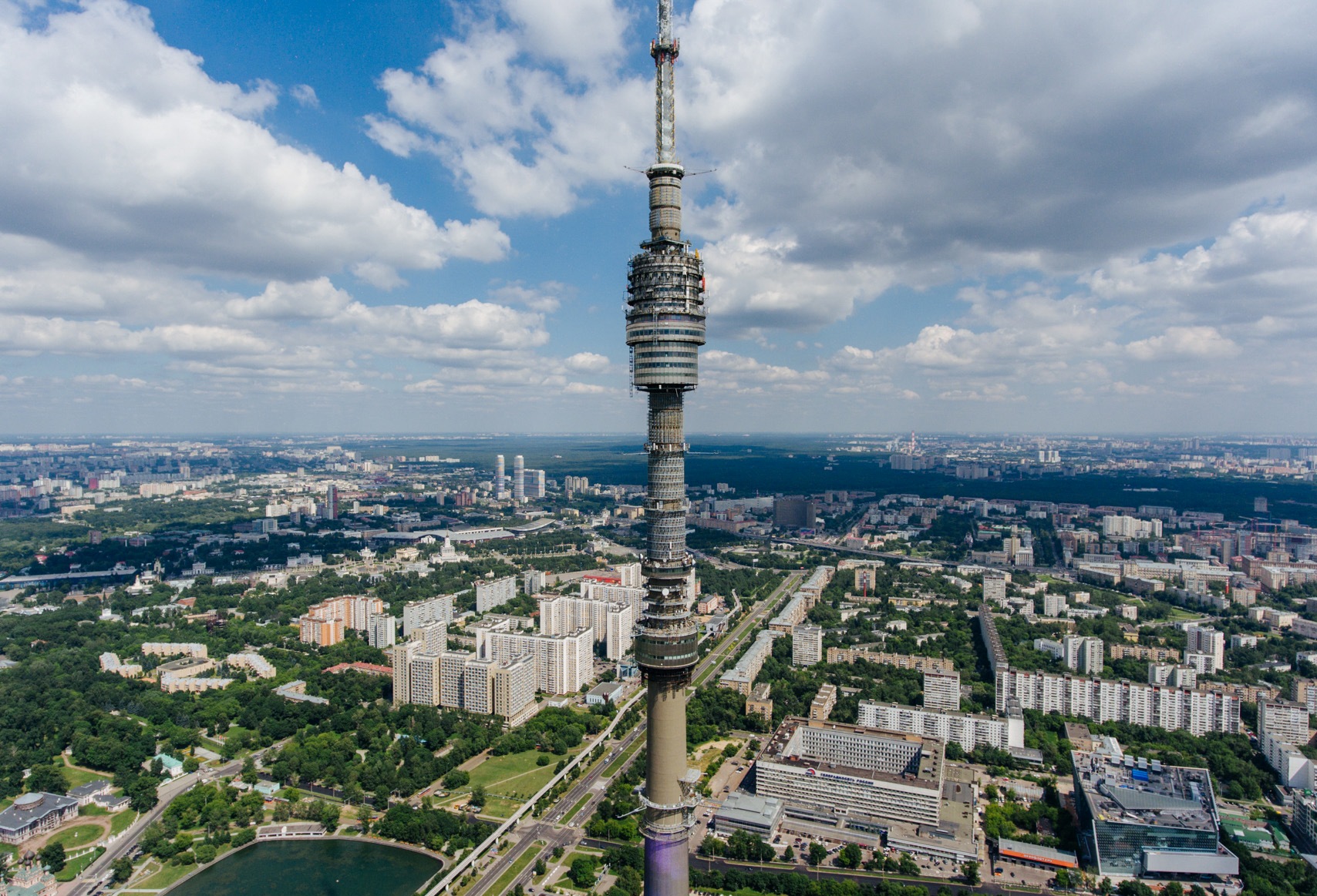 Останкинская башня карта