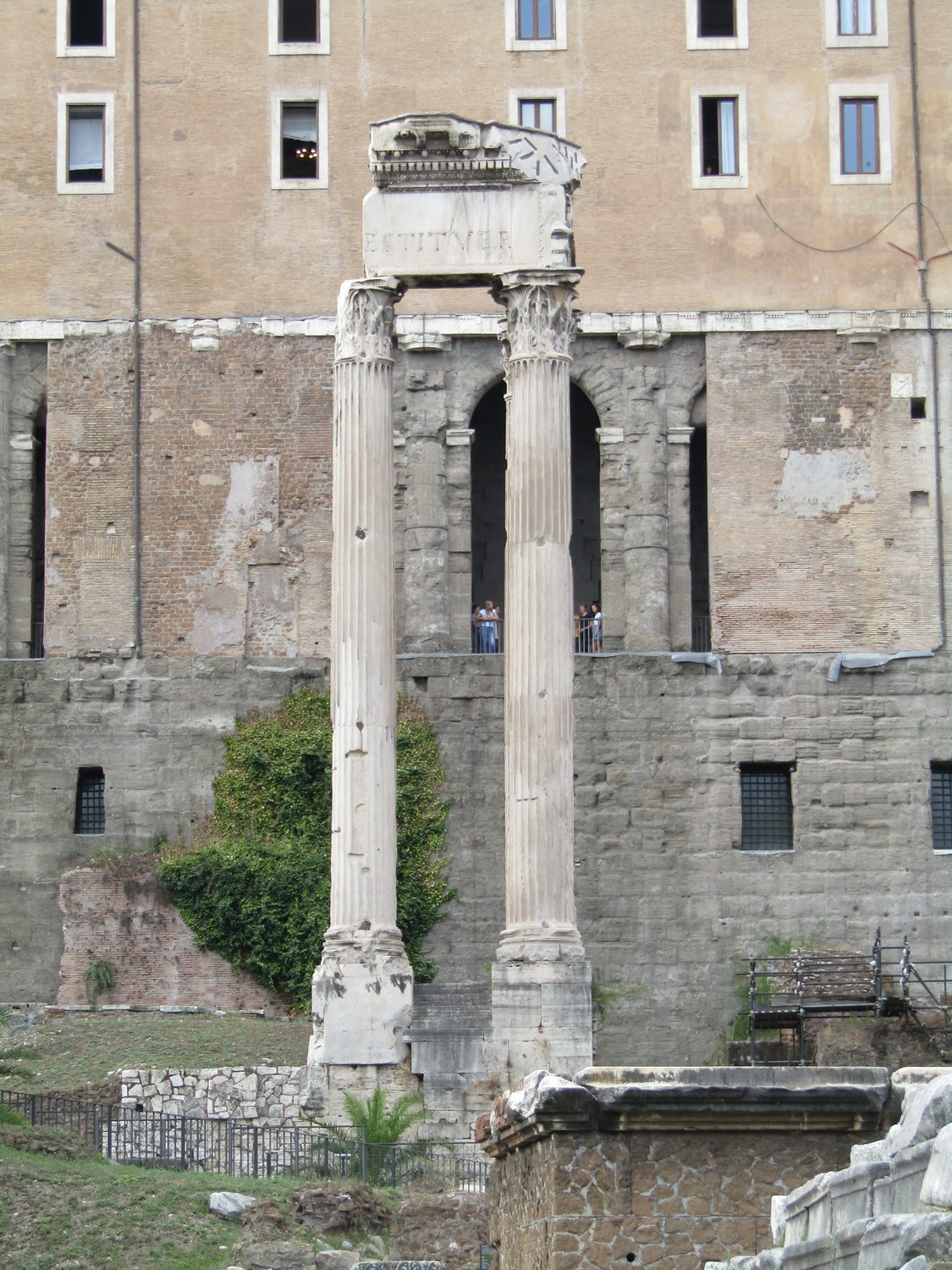 Temple of Vespasian and Titus - Rome