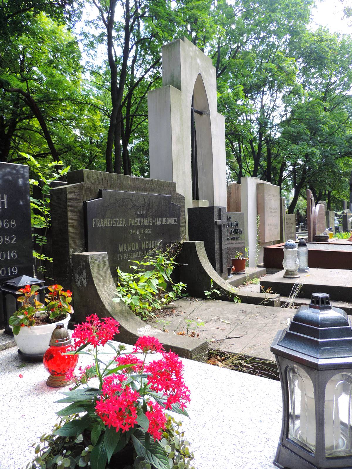 The grave of Maria Kowalikowa - Warsaw