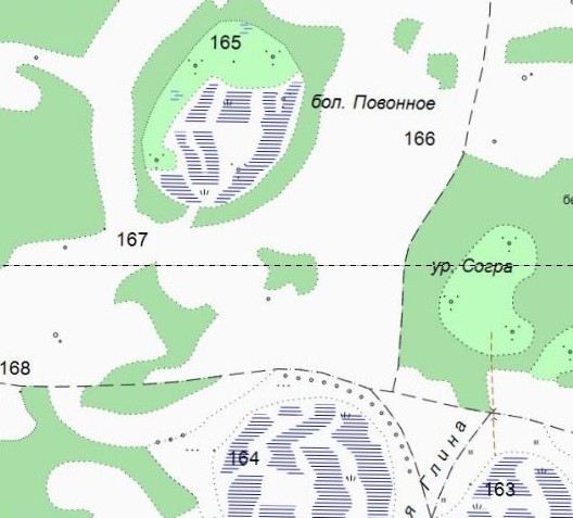 Карта с болотами свердловской области