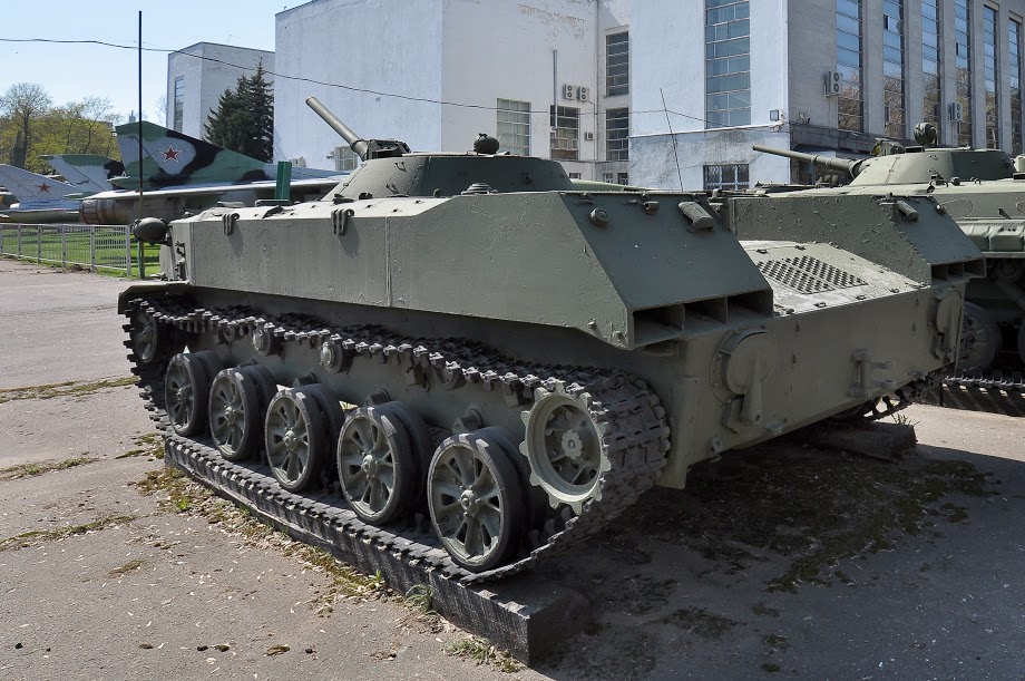 Soviet airborne amphibious tracked infantry fighting vehicle BMD-1 - Moscow