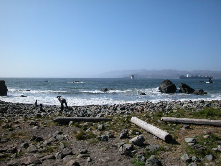 Mile Rock Beach - San Francisco, California