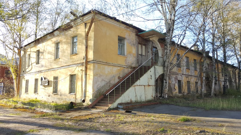 Former barracks of first training marine crew - Saint Petersburg