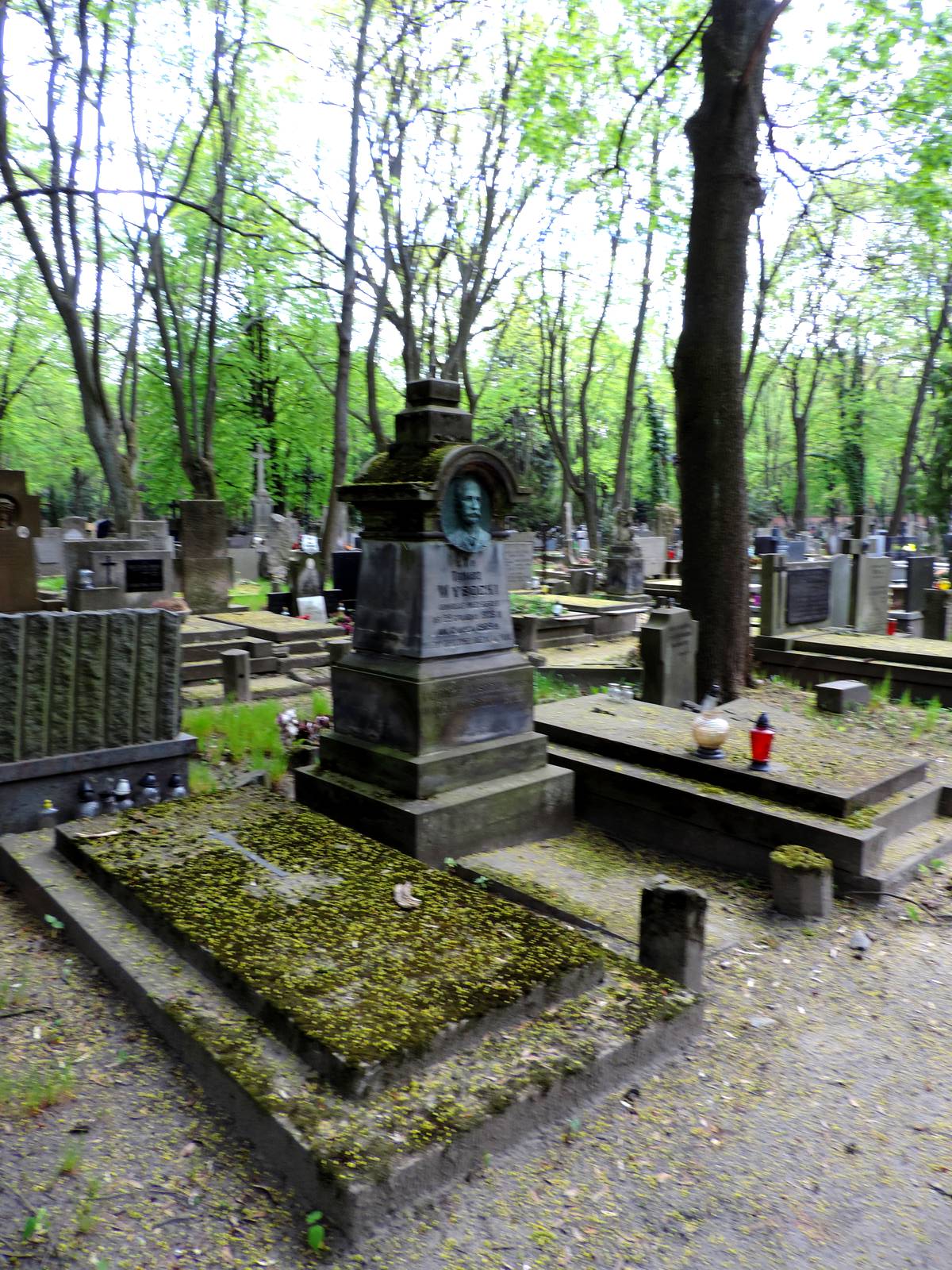 The grave of Tomasz Wysocki - Warsaw