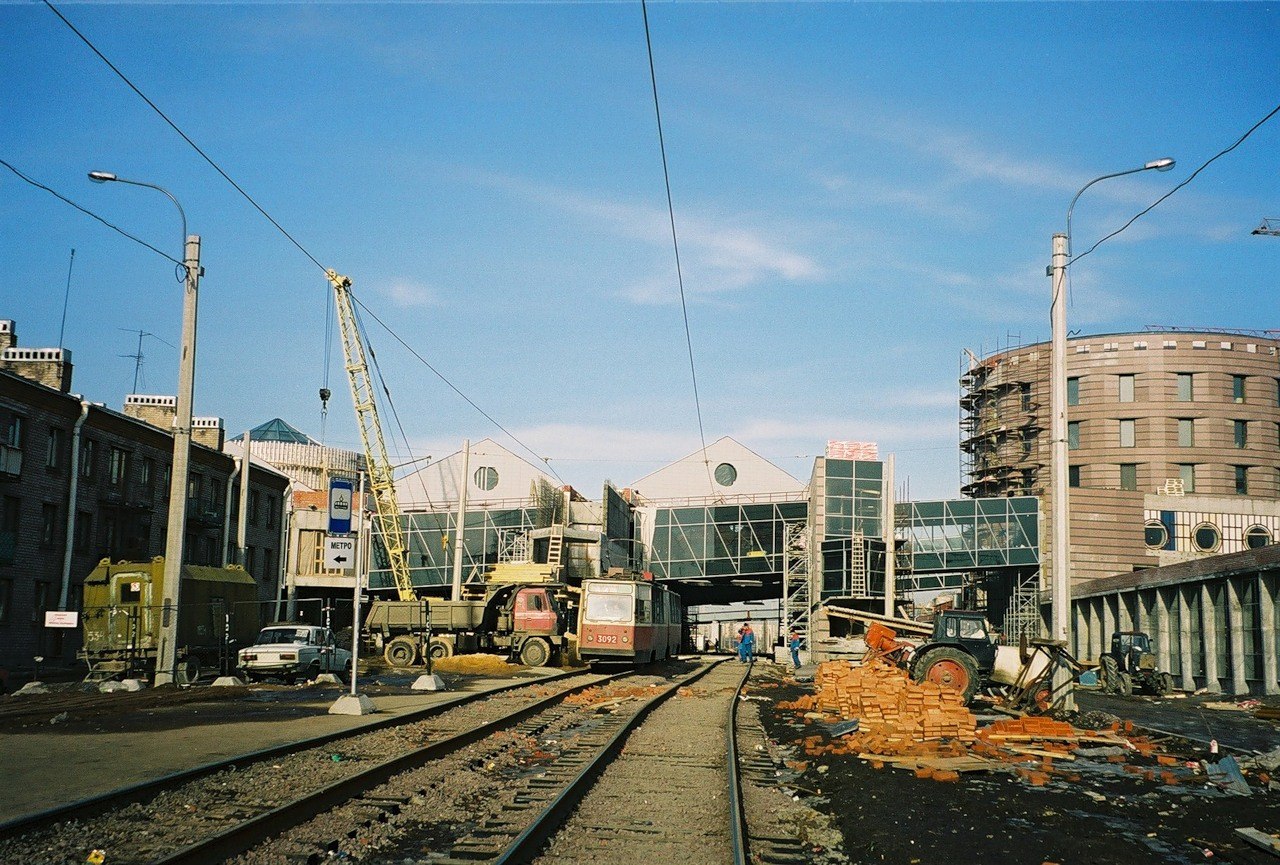 Ладожский вокзал стройка