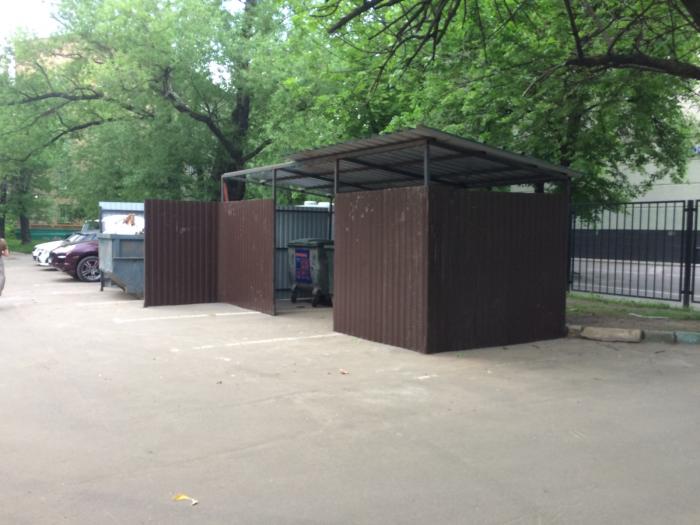 Контейнерные площадки в москве