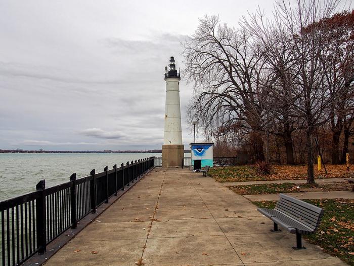 Windmill Point Lighthouse - Detroit, Michigan