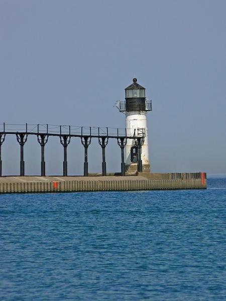 St. Joseph North Pier Lighthouses - St. Joseph, Michigan