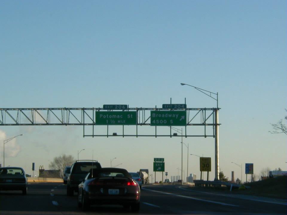 Interstate 55 Interchange Exit 204 - St. Louis, Missouri | highway ...