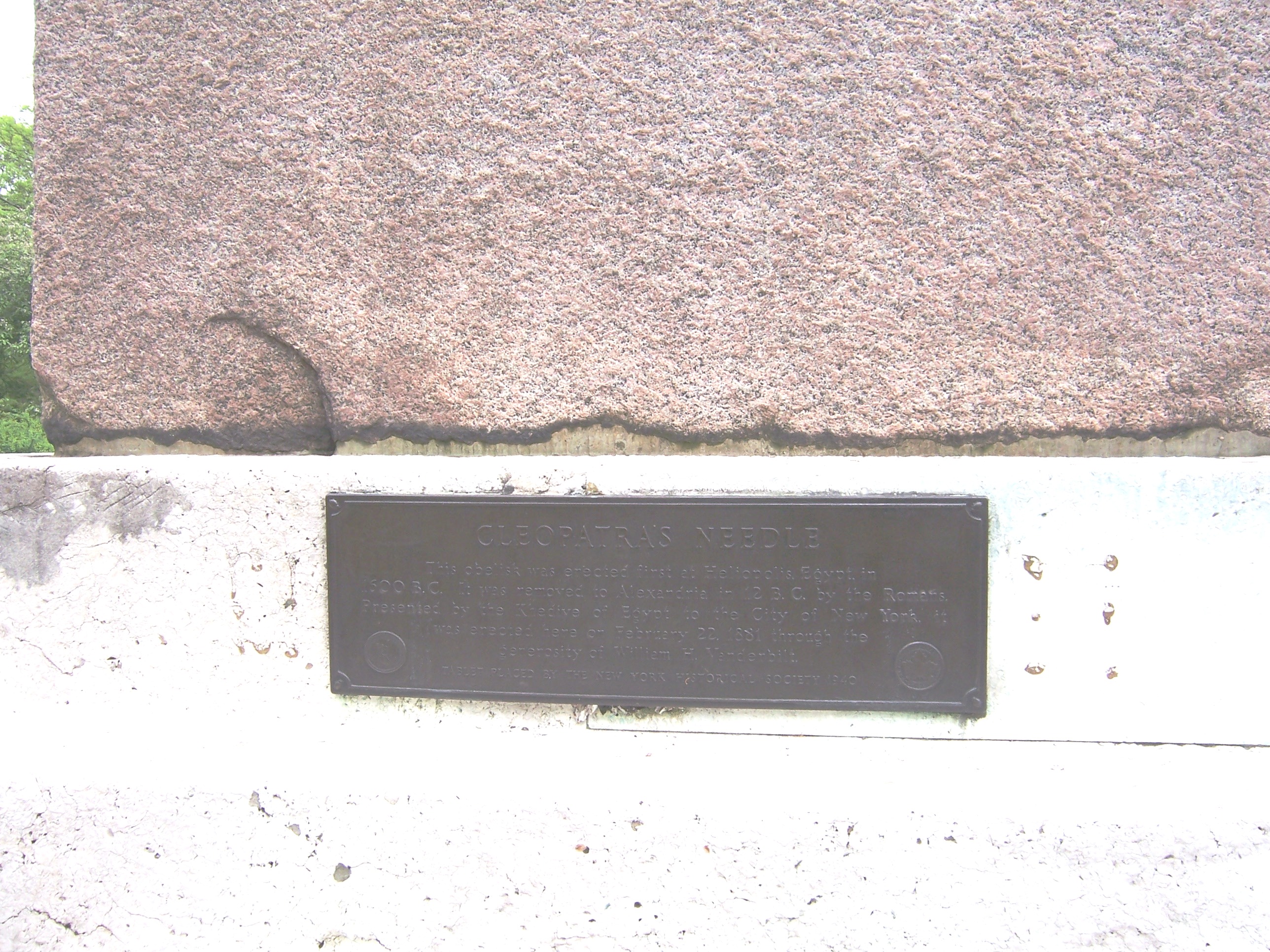 Cleopatra S Needle Central Park Obelisk