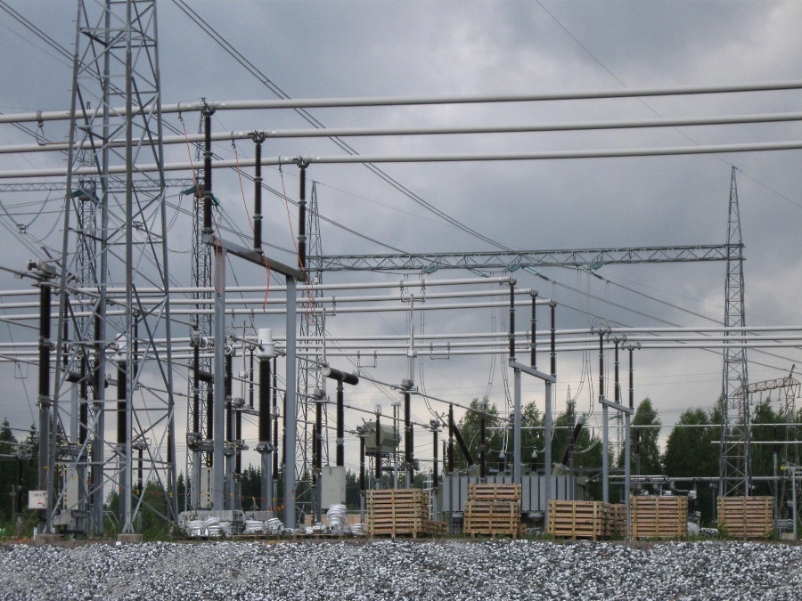 Yllikkälä Electrical Sub-Station | fenced area