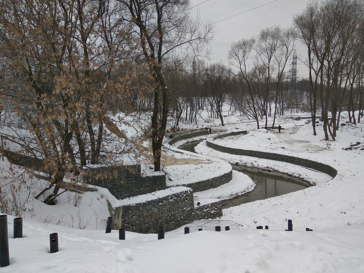 Долина реки чертановки фото