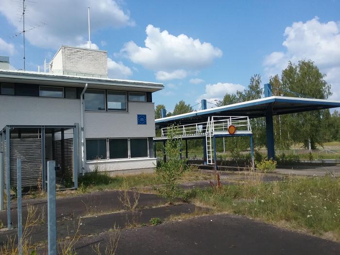 Old finnish border checkpoint Nuijamaa | abandoned / shut down