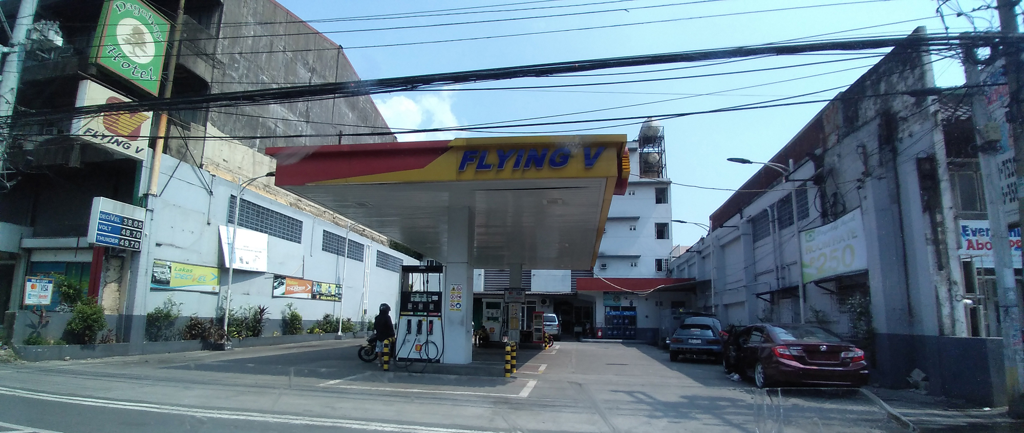 Flying V Gas Station - Quezon City