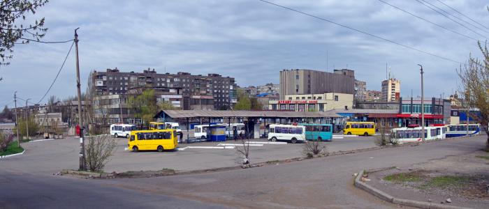 Автовокзал енакиево карта