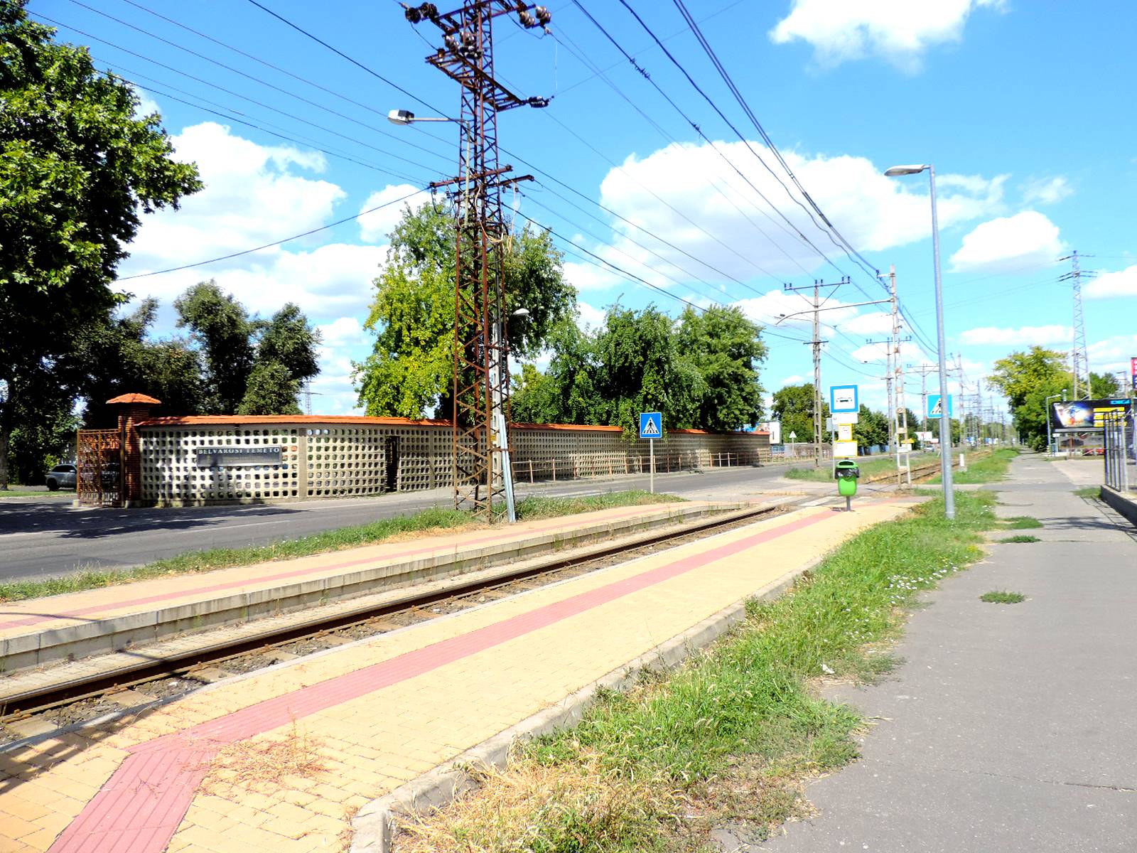 Tram stop - Szeged