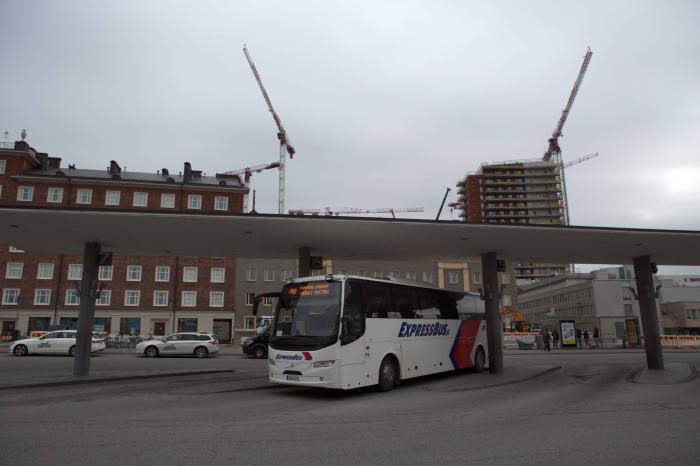 Tampereen linja-autoaseman lähtölaiturit - Tampere