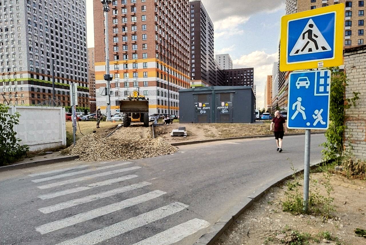 Пешеходные переходы в москве