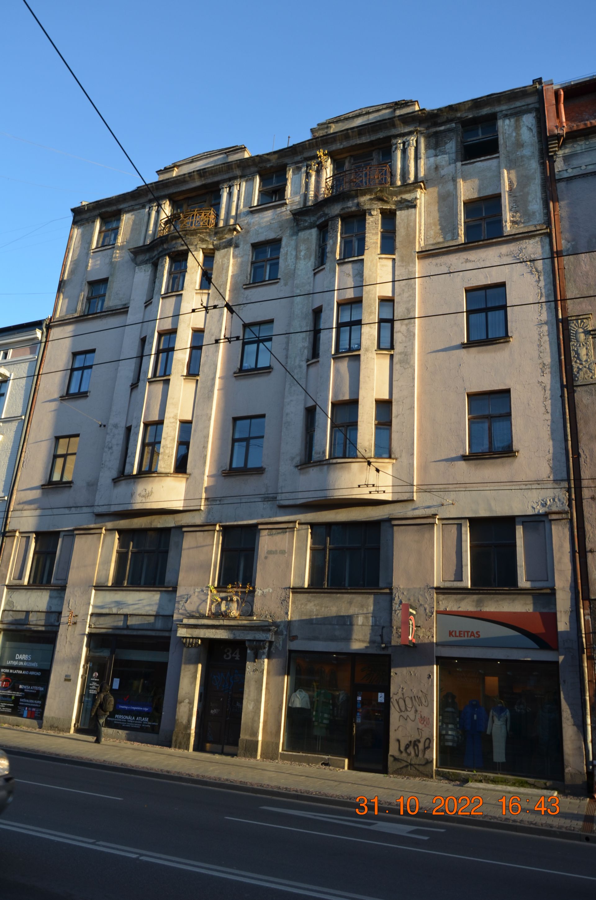 Aleksandra Čaka Street, 34 - Riga