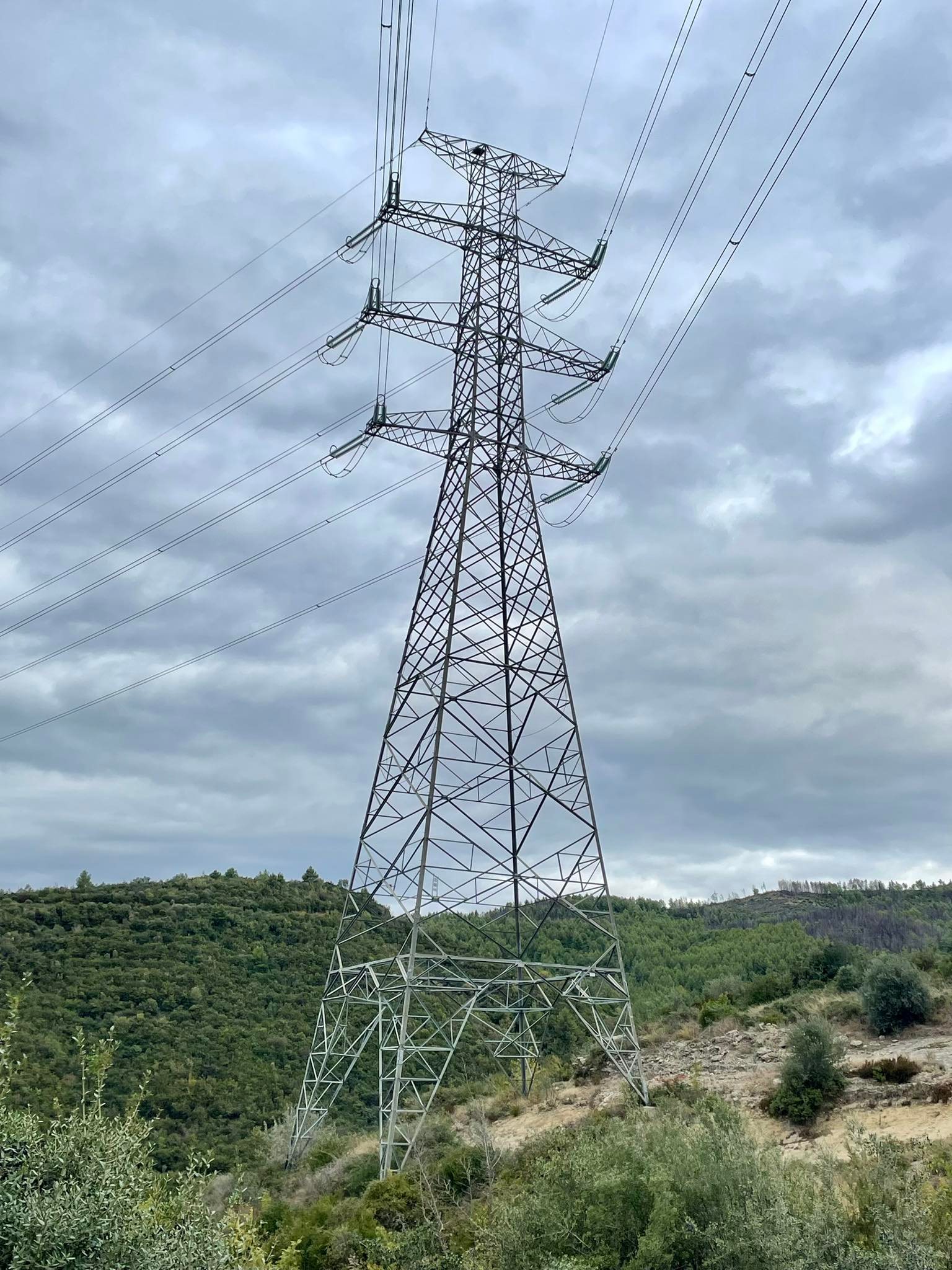 Electricity pylon