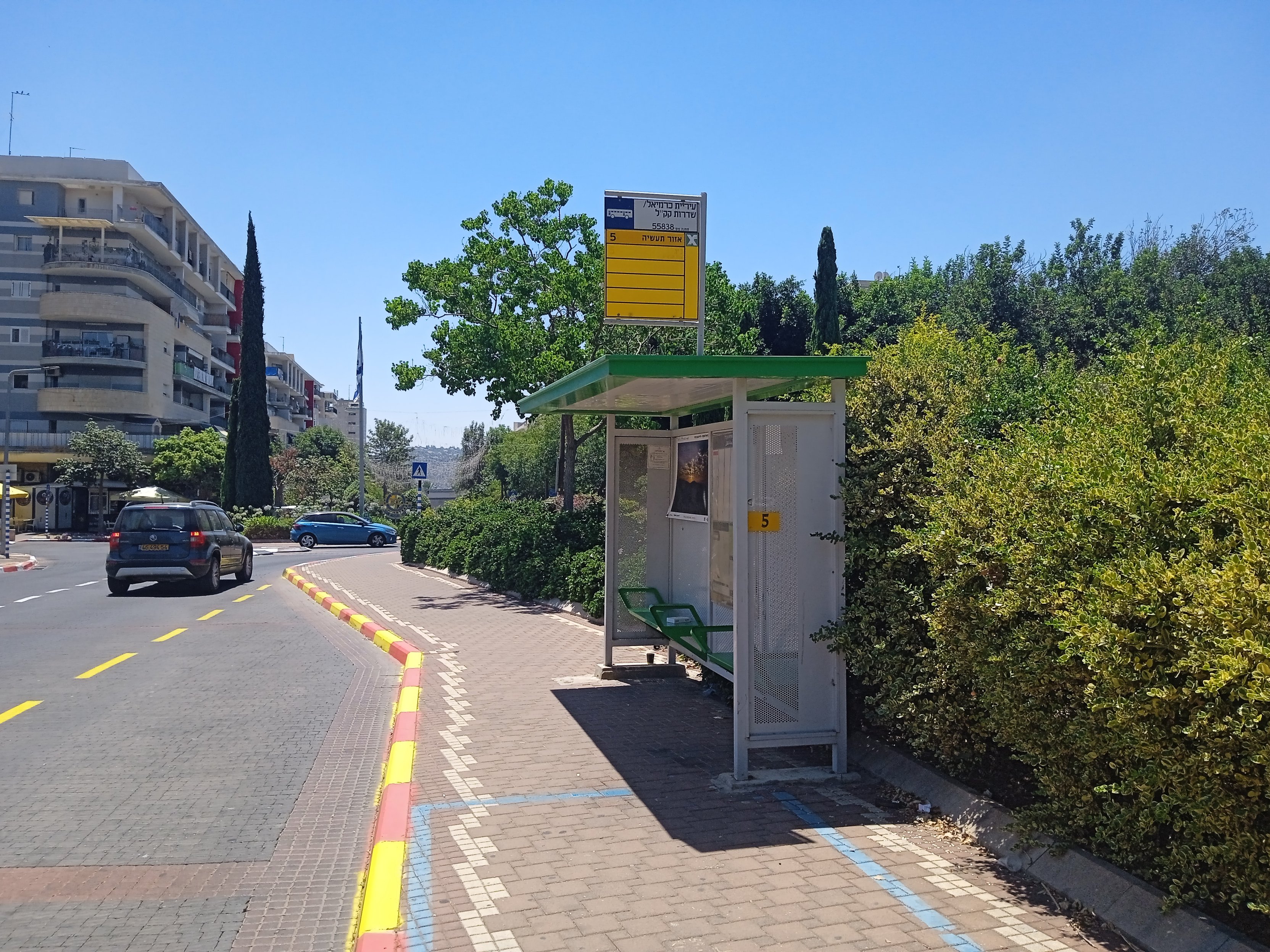 Bus Stop 55838 Karmiel