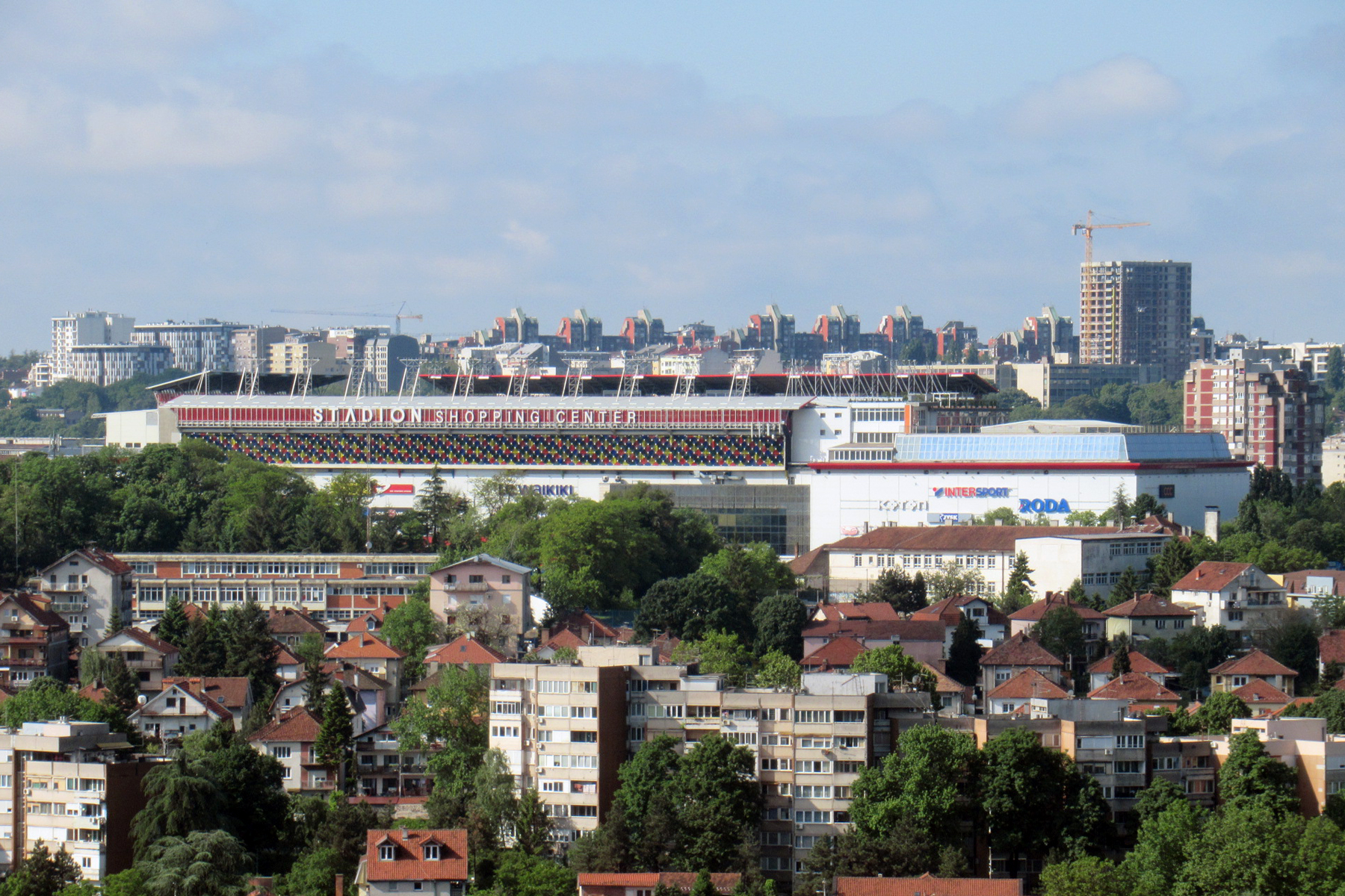 Стадион Вождовац. Белград стадион. Voždovac Stadium.