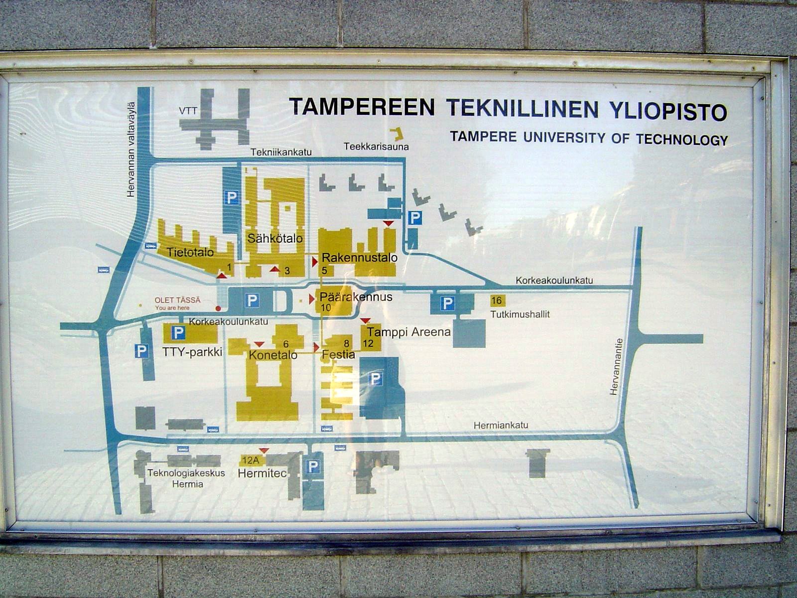 Tampere University of Technology - Hervanta campus - Tampere