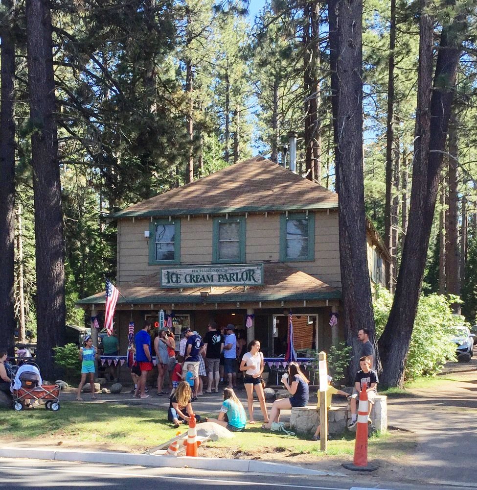 Camp Richardson's Ice Cream Parlor