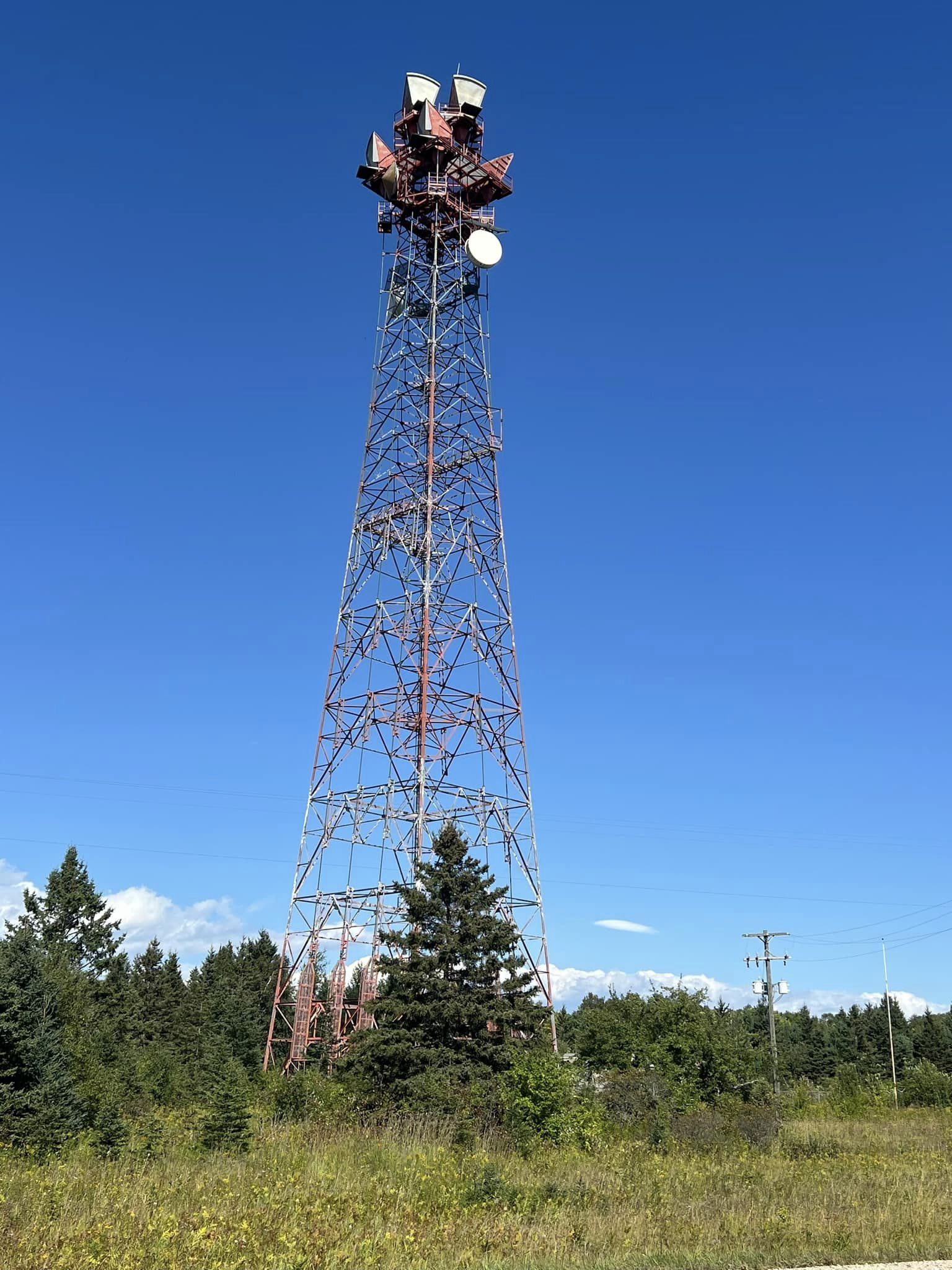 AT&T St Ignace Microwave Tower - St. Ignace, Michigan