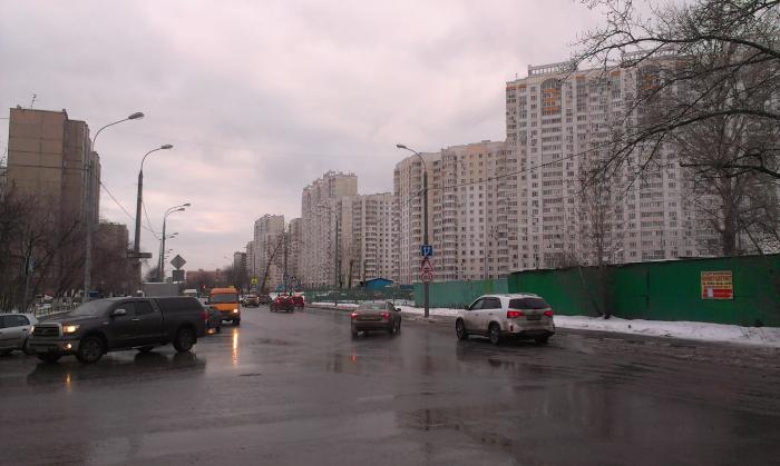 Окская улица москва