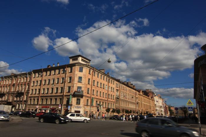 Звенигородская улица санкт петербург