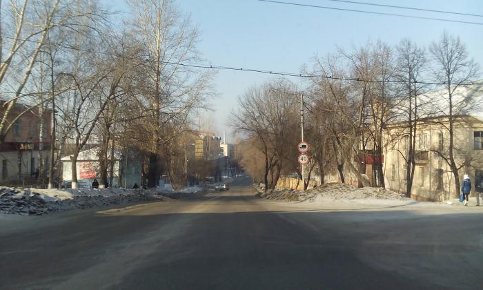 Фото Кыштым Улица Ленина