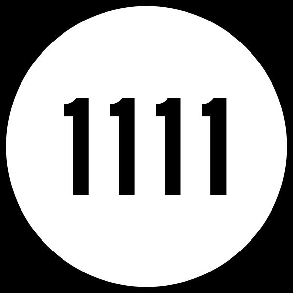 1111 Знак. Повторяющиеся 1111