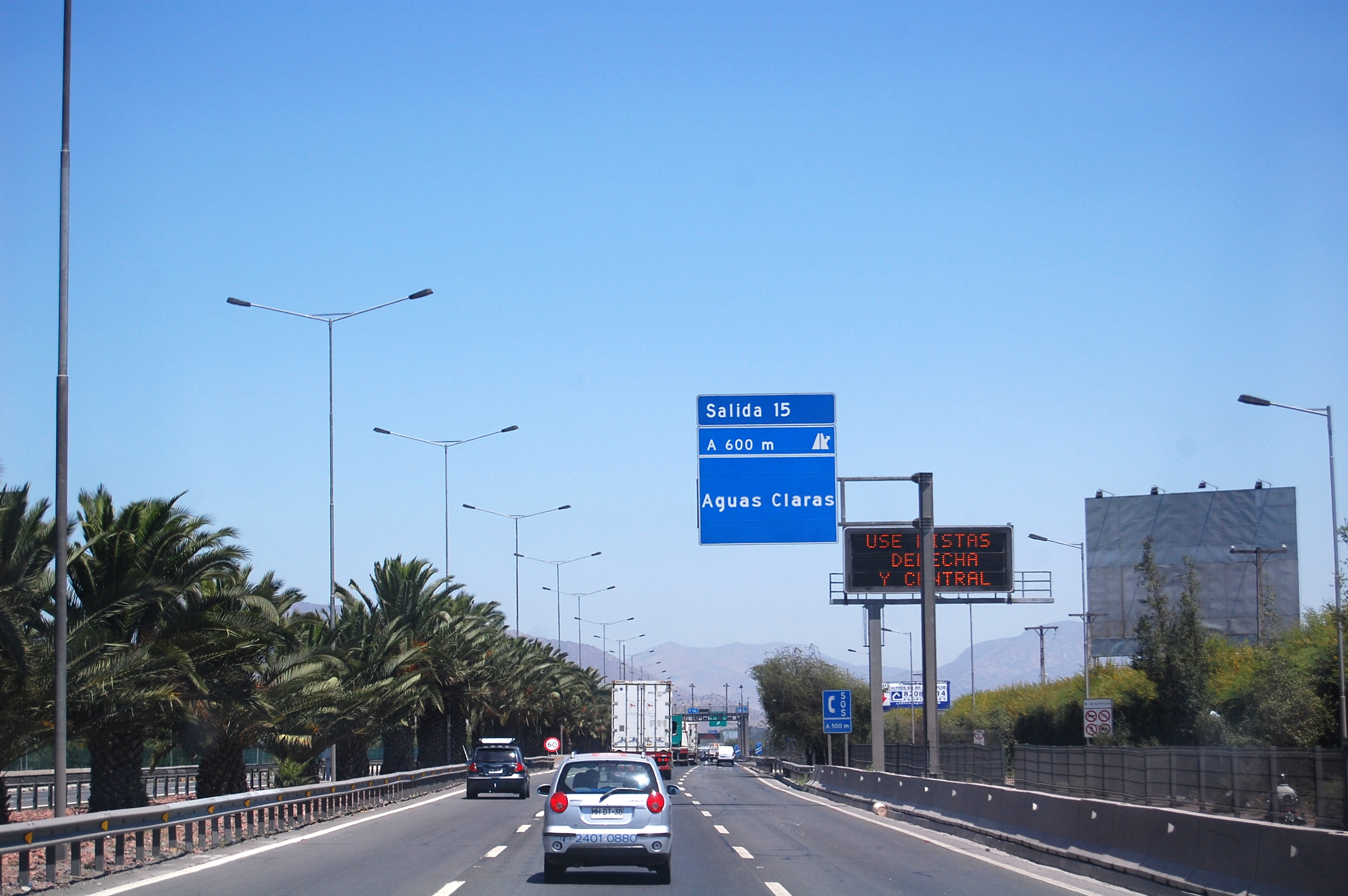 Autopista Vespucio Norte Santiago de Chile
