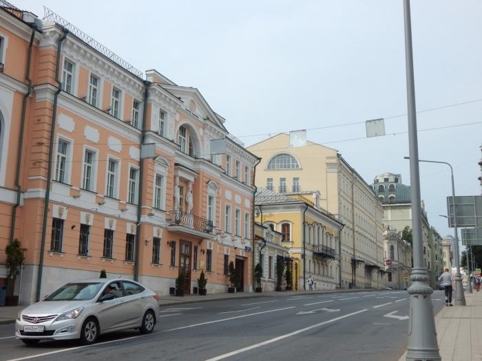 Москва улица знаменка